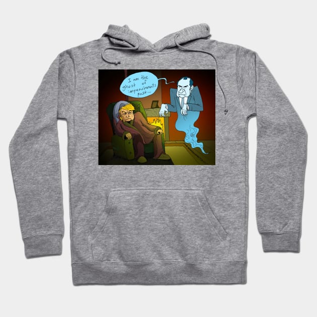 Trump Scrooge Hoodie by Felipe.Makes.Cartoons